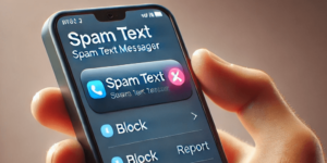 아이폰 스팸 문자 차단 이미지