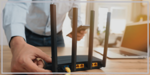 공유기 설치 방법 안내 이미지